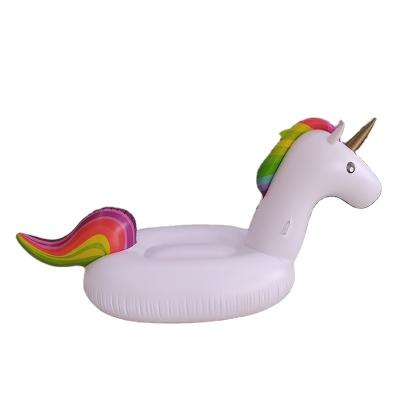 China Adult Inflatable Water Entertainment Pool Float Tube Floats Unicorn Pool Float For Water Entertainment for sale