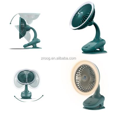 China Type-C Interface Lovisle Technology USB Powered Clip On 6 Inch Portable Fan Fan With Strong Cord 3 Speeds Airflow for sale