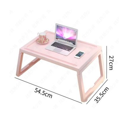 China 2021 Hot Sale Small Plastic Folding Computer Table Foldable For Home And Office for sale