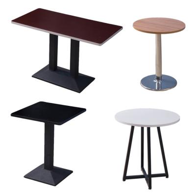 China Contemporary Chinese Suppliers Customized Fast Food Restaurant Table With Modern Design for sale