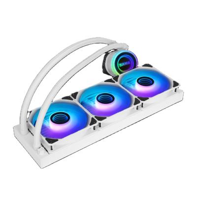 China High 360mm Computer Case Computer Case White CPU CPU Cooler SAMA Efficient Radiator for sale