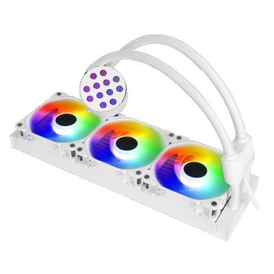 China White Computer Case SAMA 360mm Radiator PC CPU Water Cooling for sale