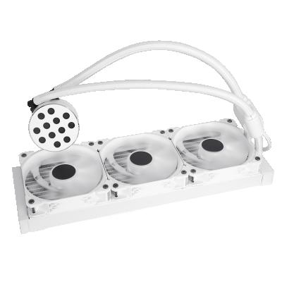 China Computer Case SAMA 360mm 240mm 120mm Integrated CPU Water Cooling With Light for sale