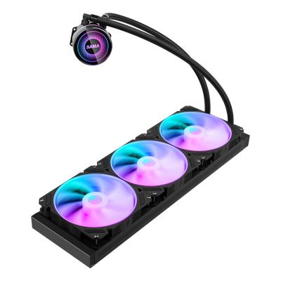 China Colorful Computer Case SAMA Water Cooling 420MM Fan Heatsink Computer Water Cooling for sale