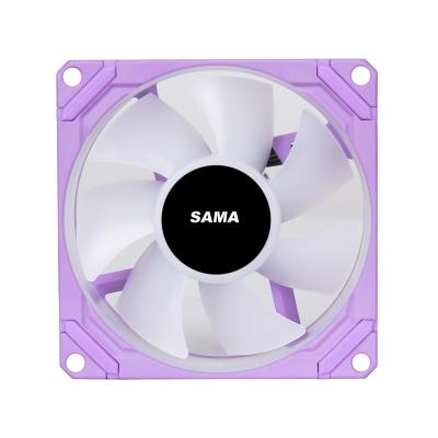 China SAMA Mini Size 80*80*25mm Computer Case Easy Installation Fan Computer Cooler Cooler Fan for sale