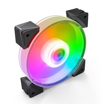 China High Quality White Computer Case SAMA Fan Case RGB Case Fans 120mm For Computer Case for sale