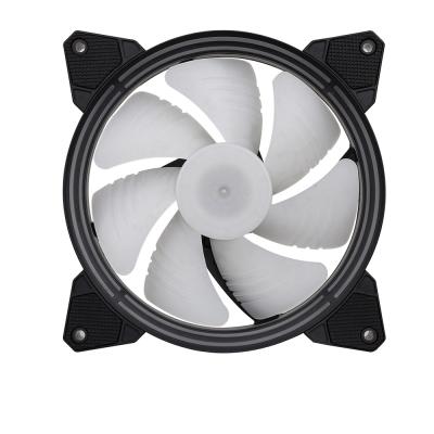 China Three Colored Halo Light Effect 140mm LED Halo Light Effect 140mm LED Fan Case ARGB CPU Cooling Three Halo Light Effect (Inner and Outer Glow) for sale