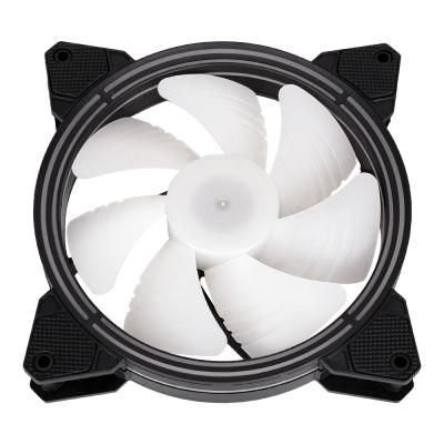 China Three Halo Light Effect (Inner and Outer Glow) CPU Fan Cooler 140mm CPU Fan Glow ARGB SAMA Inner and Outer Air Cooling for sale