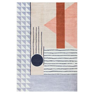 China Washable Modern Geometric Nordic Blanket Morocco Style Living Room Blankets for sale