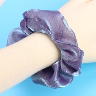 China Ladies Hair Decoration Silk Face Large Intestine Hair Ring Super Fairy French Regeneration And Cute Female Hair Accessories for sale