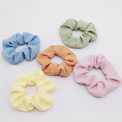 China Ladies Hair Decoration Cloth Large Intestine Hair Blast Style Tie. Wholesale Girls Headwear Elastic Hair Rope Band for sale