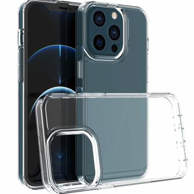 China Transparent Scratch-Resistant PC TPU Phone Case For IPhone 13 Pro Max for sale