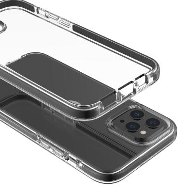 中国 Transparent PC TPU Phone Case For Iphone 12 Pro Max Shockproof Waterproof 販売のため