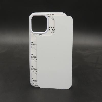 China Transparent Thermal Transfer Printing 2D Phone Case With Aluminum Sheet For Iphones for sale