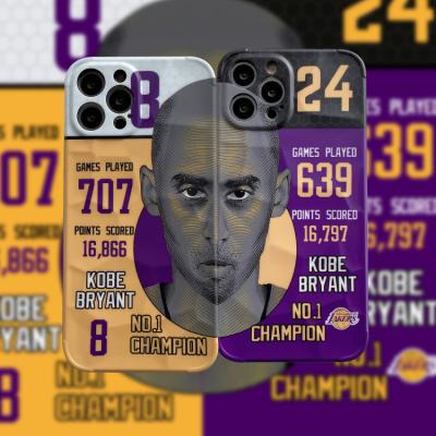 Κίνα Street Fashion Anti-Drop IMD Soft PC TPU Phone Case For Iphone 12 Pro Max Kobe Bryant Phone Case προς πώληση