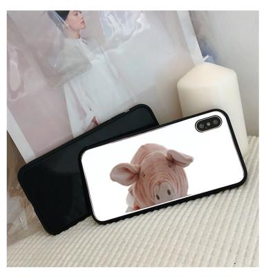 China Pure color makeup selfie mirror mobile phone case for iPhone 6 7 8plus glass mirror phone case for iphone 12 pro max en venta