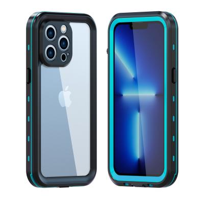 China Military Grade Waterproof Phone Cover Deep Diving TPU For Iphone 13 Pro Max Phone for sale