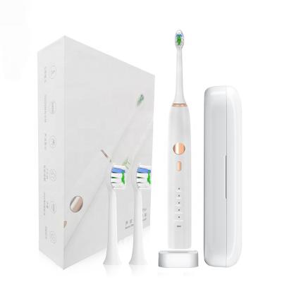 China Best 2021 Wireless Inductive Filling Wholesale Smart Sonic Electric Toothbrush for sale