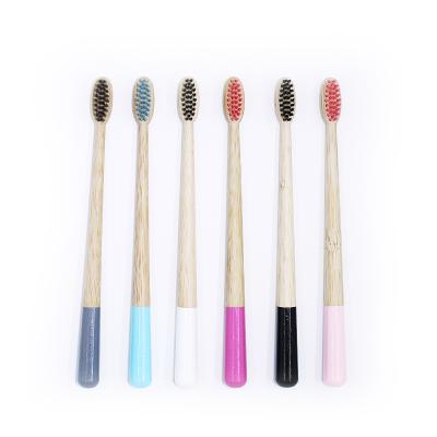 China Travel Hot Selling Healthy and Natural Wood Oral Care Adults New Design Bamboo Toothbrush Toothbrush for sale