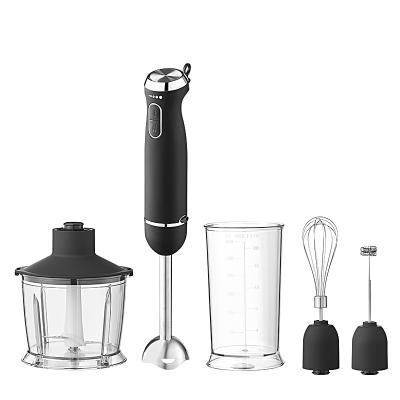 China 2020 Multifunctional Factory Hot Sale 1000W 4 in 1 New Immersion Blender Machine Easy Portable Electric Hand Blender Set for sale