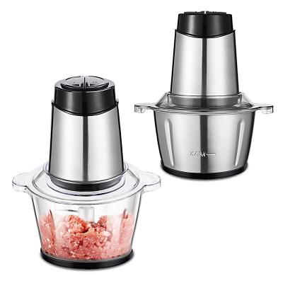 China Small noise multi-functional traditional machine manual operation 500W meat vegetable intelligent cleaver peeling food processor for sale