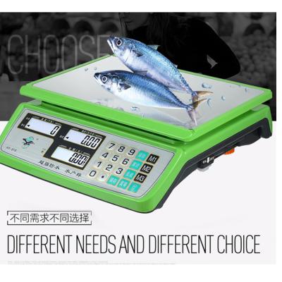 China Weighing Scale 30kg Scale Fruit Bench Electronic Price Aquatic Scale Waterproof for sale