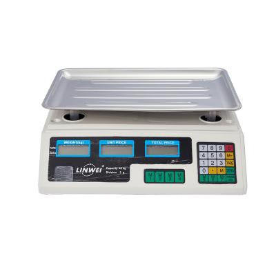 China Fruit / Vegetable Grading Scale 40kg Electronic Fruit And Aquatic Product Scale Double Sided Display for sale