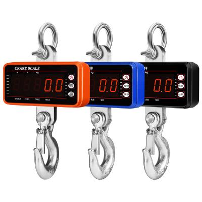 China Aluminum shell 500kg/200g wireless digital hook scale with remote control battery for sale