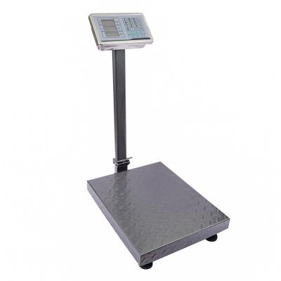 China Steel Flower Model 100kg~200kg Folding Platform Scale Industrial Logistics Scale Electronic Cargo Weighing Express Scale for sale