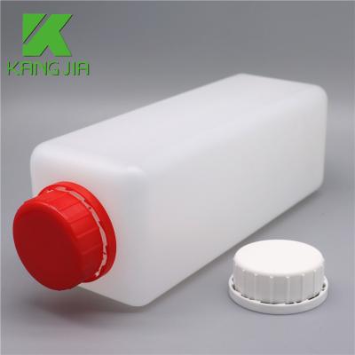 China Smooth Surface ABX 5 DIFFERENCE 1 Liter Plastic Hematology Bottle for sale