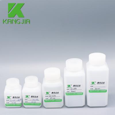 China Reagent bottle 60ml/100ml/120ml square smooth outer plastic for sale