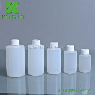 China Smooth Surface Round Plastic Screw Cap 250ml/200ml/100ml/50ml/30ml Storage Container For Chemical for sale