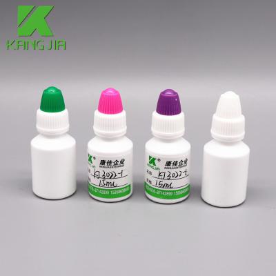 China Smooth Surface 15ml Plastic Dropper Bottles for sale