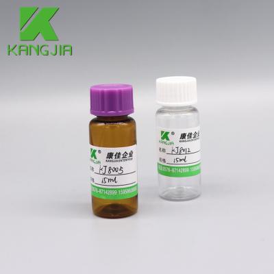 China Good Appearance 15ml Transparent PET Plastic Bottles For Chemical Serum Bottle for sale