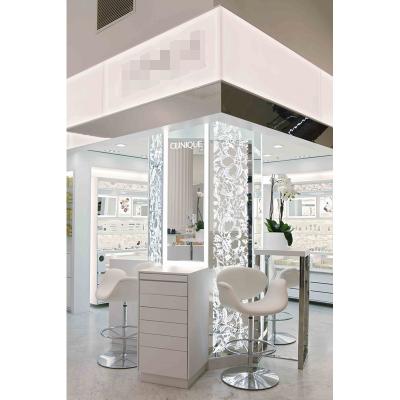 China Retail Stores LUX Cosmetic Shop Interior Design for Cosmetic Store Decoration with Professional Tailor Made Cosmetic Shop Display Furniture for sale