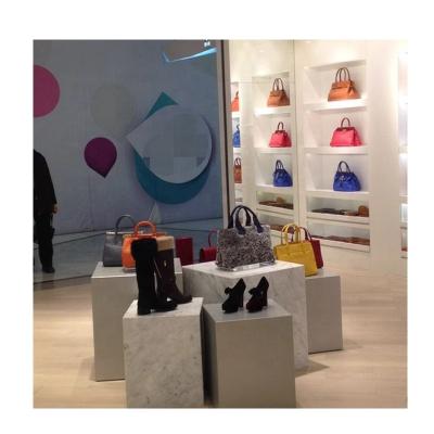 China LUX Customized New Style Bag Store Fitout, Bag Retail Display For Brand Stores 5 Years Quality Warranty for sale