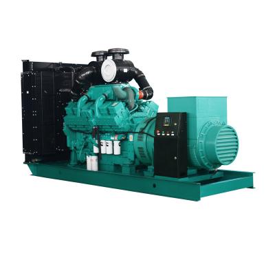 China Prime rated 600KW 750KVA powered by original Cummins engine KT38-G2 diesel generator 640kw 800kva diesel generator for sale NPC-600GF for sale