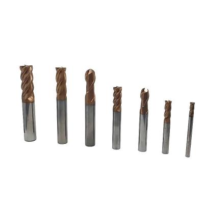 China Tungsten Cobalt Alloy HRA 93.6 Combination Carbide Milling Cutter for Heat Treatment Mold Products Tungsten Milling Cutters Xiamen Steel Coating Milling Cutting for sale