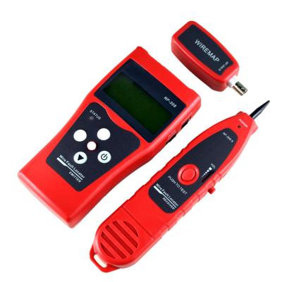 China RJ45 BNC Cable Finder Cable Finder Network Cable Length Tester RJ11 Line Telephone Line BNC Tester Cable Finder LCD Wire Locator NF308 for sale