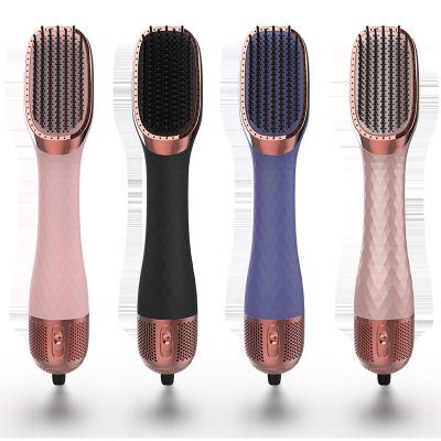 China Outdoor Wholesale Professional Dongguan Golly Private Label Hair Products 3 in 1 Electric Hair Dryer Brush Hair Straightener Brush for sale