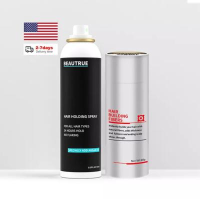 China Organic On Stock Hairspray USA America Warehouse Drop Shipping Hair Styling Barber Salon Hairspray 150ml for sale