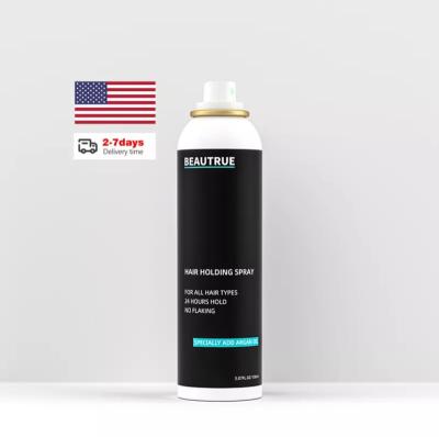 China America Warehouse Organic Overseas Hairspray On Stock Professional Barber Salon Product Hair Spray Free Sample for sale