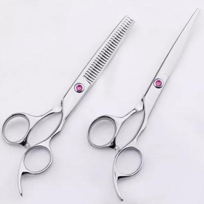 China 6 Inch Barber Hair Scissors Professional Barber Products Hair Scissors Flat Thinning Shear Barber Hair Beauty Hair Scissors for sale