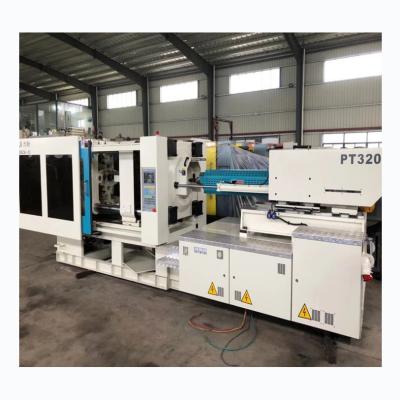 China Lk Used Horizontal Plastic Injection Machine 320 Ton Hydraulic 2000kg for sale