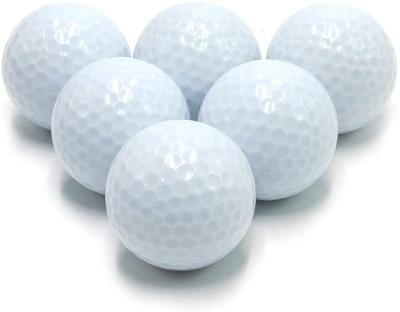 China Wholesale Golf Ball Tournament USGA Rubber + Ion Resin + Soft PU Urethane 2 Pieces for sale