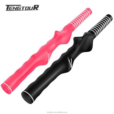 China Outdoor Golf Grip Trainer Golf Swing Training Grip Right Left Hand Practice Facilitates For Man Woman Kids for sale