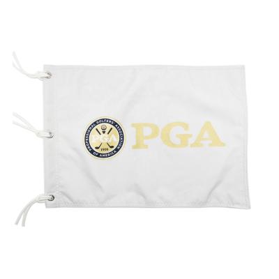 China Home Wholesale Custom PGA Standard Golf Single Side Embroidered Putting Green Flags For Practice Putting Green Golf Course for sale