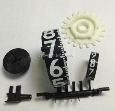 China Yaoye OEM Plastic Mold Accessories Wheel Gear For PJ-1 Auto Parts Counter for sale