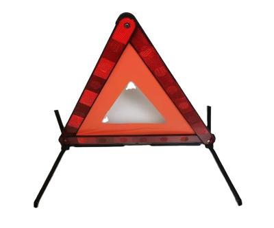 China Safety Emergency Car Road Triangle Traffic Safety Emergency Warning Reflective Warning Sign for sale