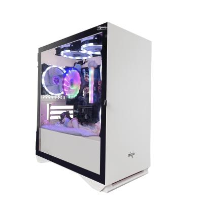 China Game RGB Lighting, Memory Module, Shine Fan Environment, Personal DIY Set Macaron Color Computer PC Host Desktop Host i710 Generation for sale